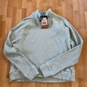 The north face Light Blue knit sweater
